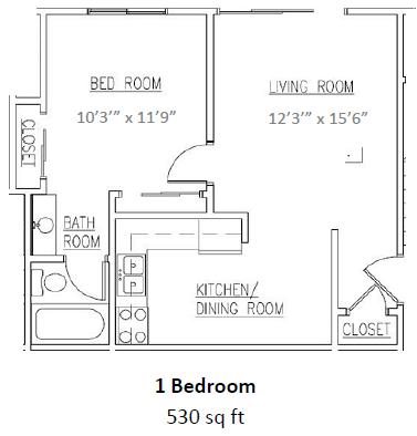 Floor Plans - Woodcrest Apartments